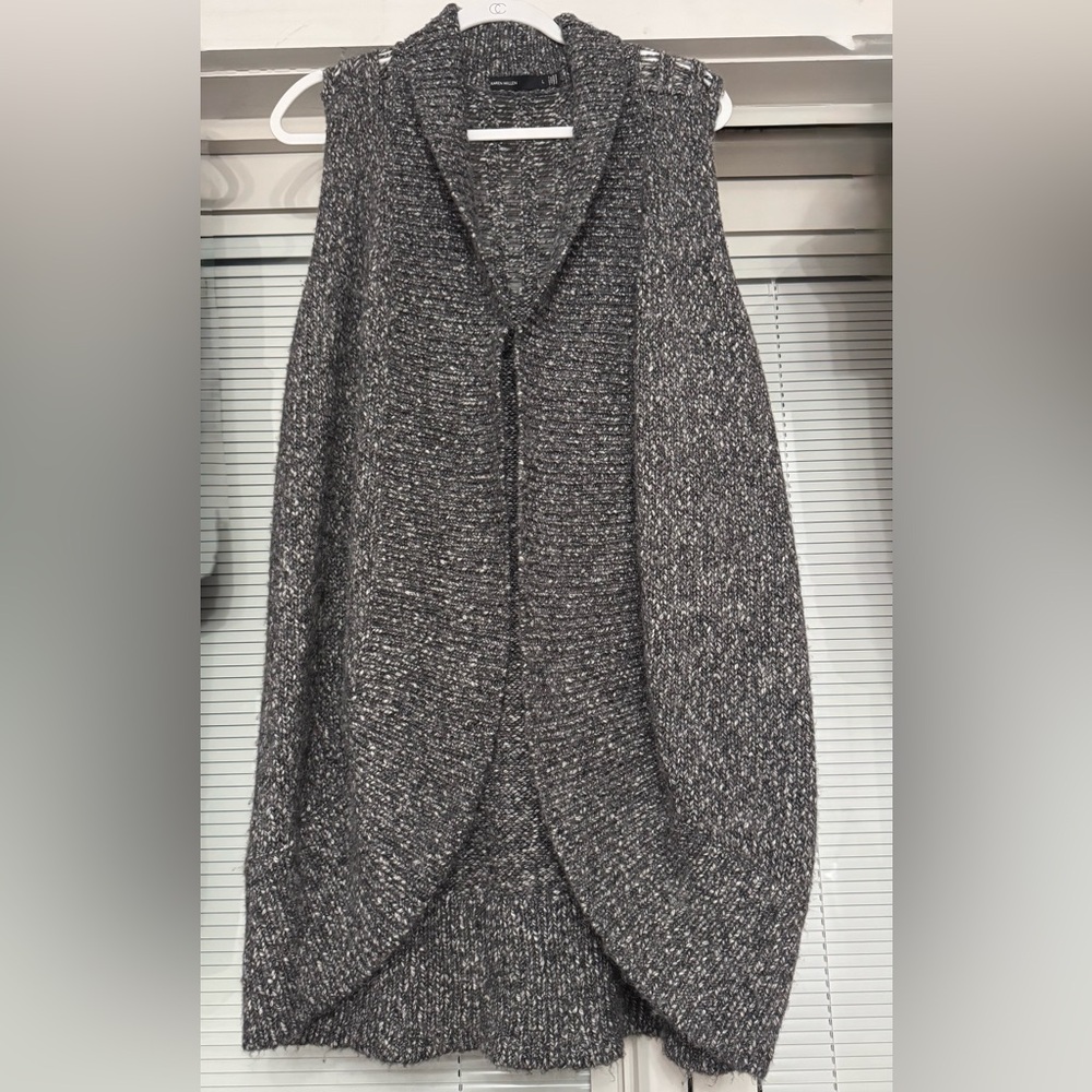 Karen Millen Charcoal Knit Sweater